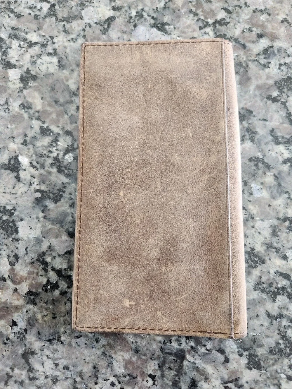 Justin Cowboy Leather Wallet